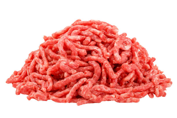 istock minced meat, pork, beef, forcemeat, clipping path, isolated on white background, full depth of field 1163499593