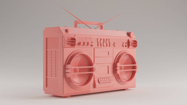 istock Pink Boombox 3 Quarter Left View 1163506451