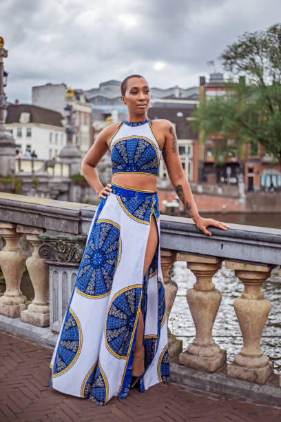 istock Beautiful Black Woman in Amsterdam 1163507833