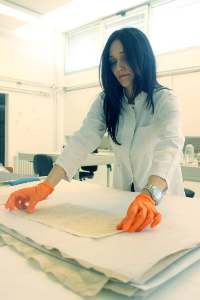 istock Woman biologist in real Laboratory 1163508799