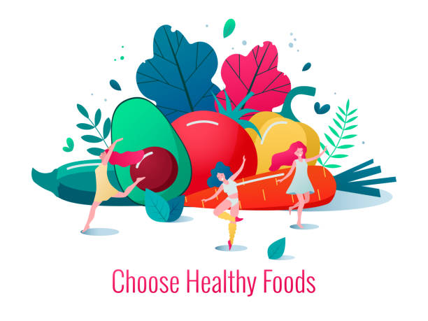istock Concept of healthy lifestyle vector illustration. 1163516976