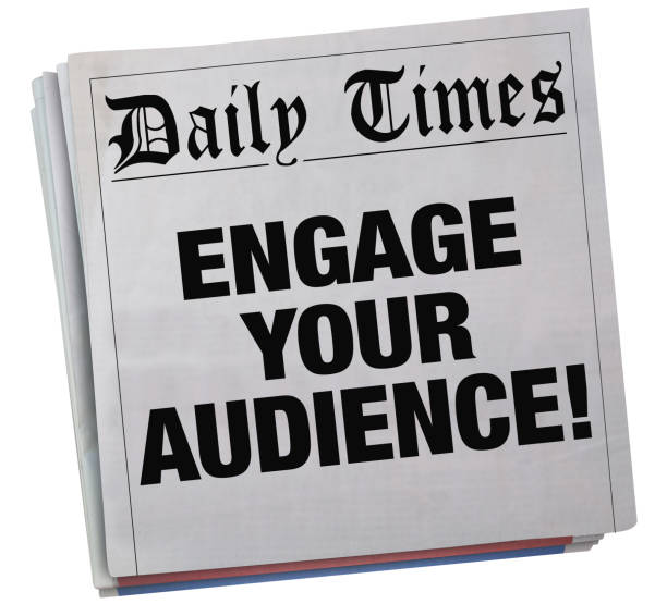istock Engage Your Audience Newspaper Headline 3d Illustration 1163519821