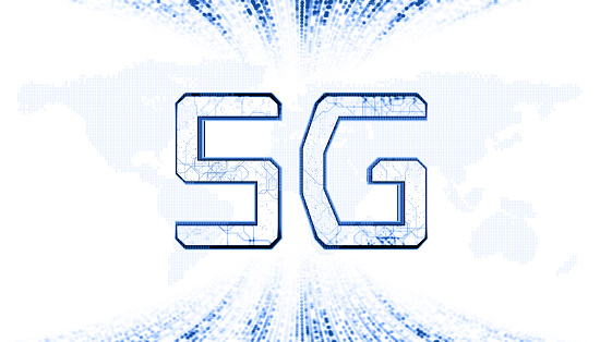 abstract  wireless 5G wifi technology