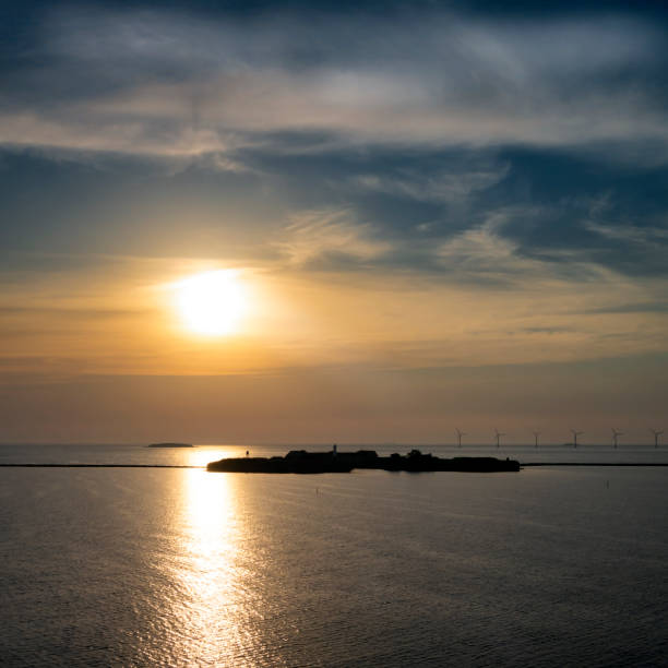 istock Trekroner Fort off Copenhagen at sunrise 1163527107