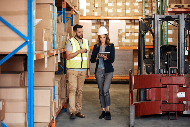 istock Getting down to business in the warehouse 1163527876