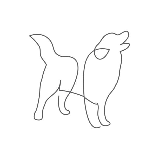 Draw Using Lines 41,000+ Dog Line Drawing Stock Illustrations, Royalty-Free Vector ...
