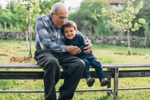 istock Enjoying in nature on the bench 1163539343
