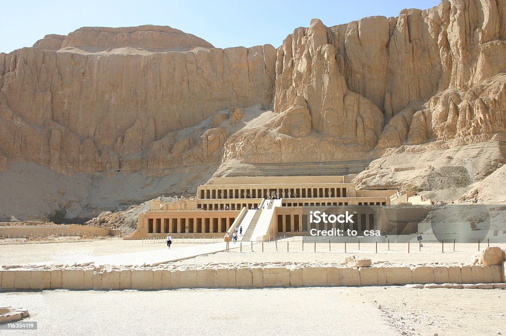 Templo de Hatshepsut, Egipto - Royalty-free Ao Ar Livre Foto de stock