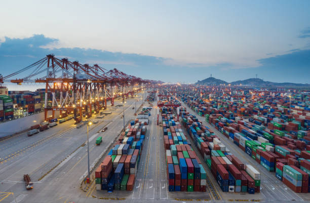 istock aerial view port at shanghai 1163541996