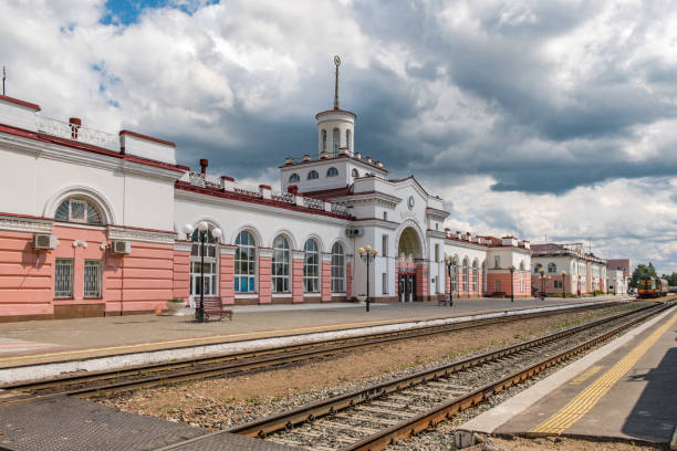 istock Train station in Yoshkar-Ola. Summer. 1163550671