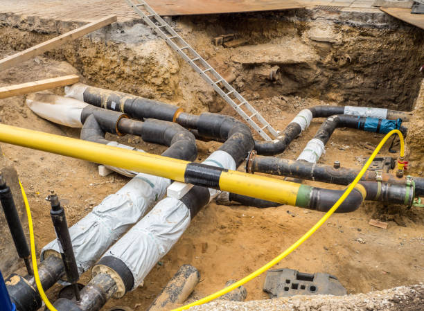 istock New construction of a gas pipeline 1163556477