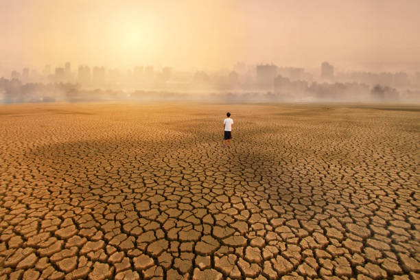 istock Environment pollution of activity from urban, Climate change concept. 1163558259
