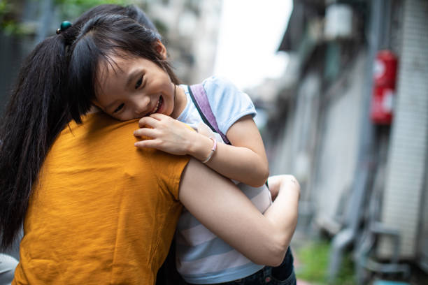 istock Mom's walking her to school today 1163558717