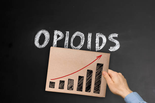 sobredosis de opioides al alza de las tasas - fentanyl fotografías e imágenes de stock