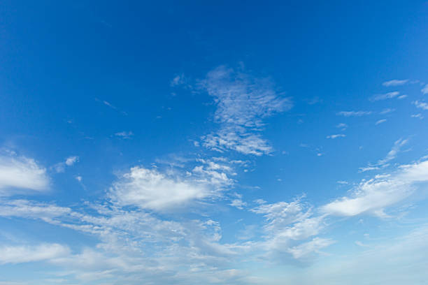 istock A view of a majestic blue sky with beautiful white clouds 1163577846