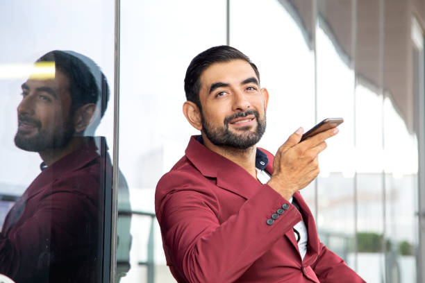 istock Businessman, talking on cell phone 1163583963
