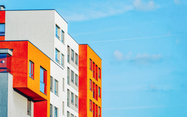 istock EU Apartment residential house building complex real estate copy space 1163587749