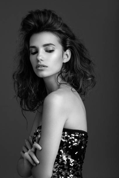 istock Studio shot of young beautiful woman 1163599512