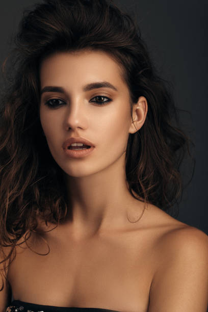 istock Studio shot of young beautiful woman 1163599688