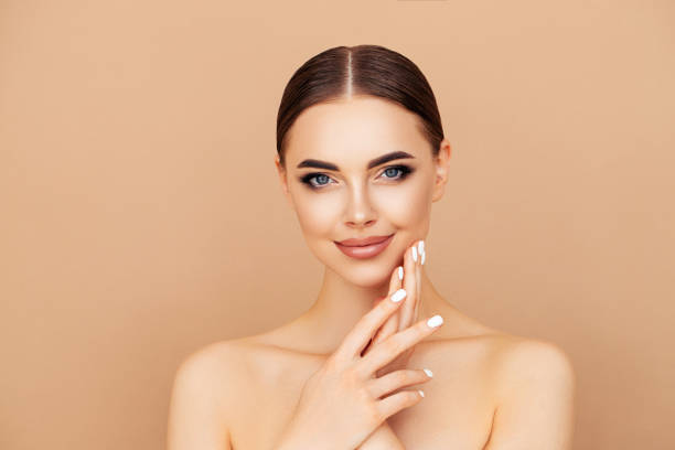 istock Woman with natural make-up 1163600942