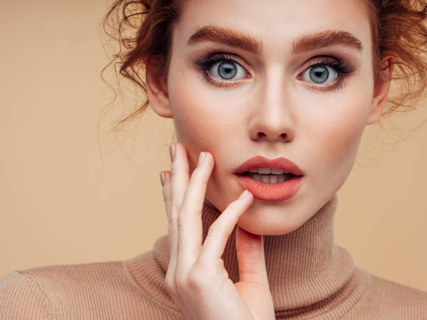 istock Beautiful woman with luxury hairs 1163609166