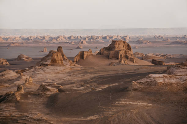 istock Sunrise in the Lut Desert 1163610194