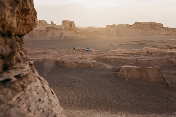 istock Sunrise in the Lut Desert 1163610213