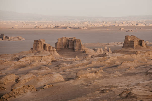 istock Sunrise in the Lut Desert 1163610214
