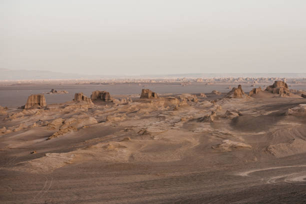 istock Sunrise in the Lut Desert 1163610215
