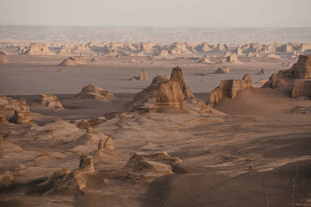 istock Sunrise in the Lut Desert 1163610216
