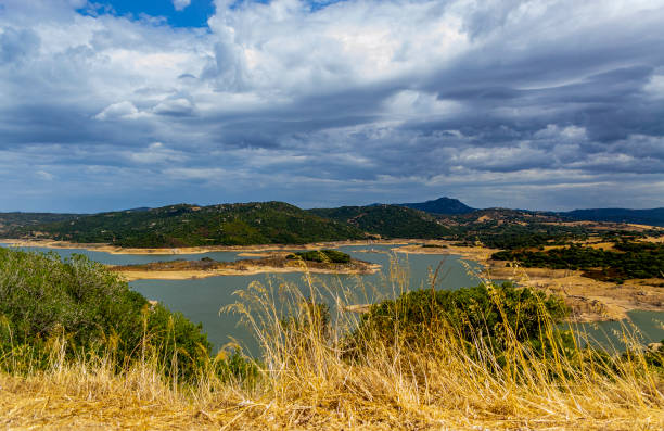 istock View of the Lago del Liscia (Sassari, Sardinia, Italy). 1163610284