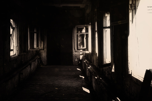 Hospital Abandonado, Horror, Abismo photo