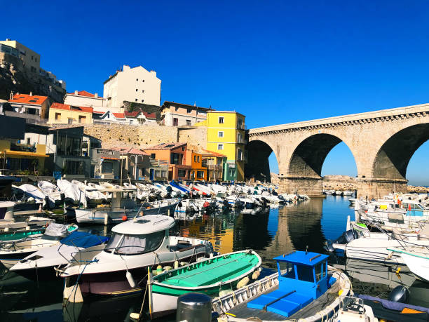 istock Marseille, France: Fishing Harbor, Bridge, Vallon des Auffres, Endoume 1163618068