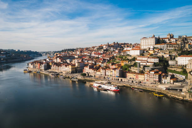 istock Day in Porto, view over the Douro river 1163619385