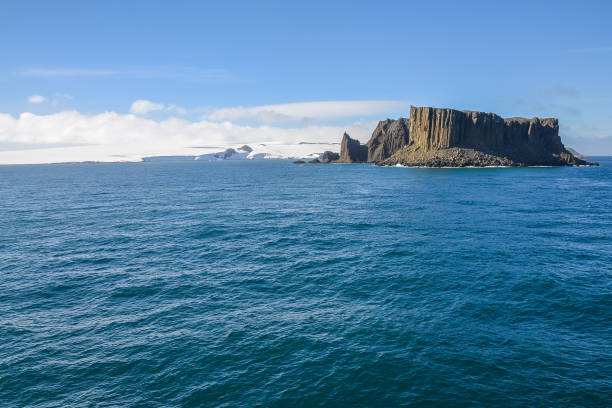 istock Rocky island in Antarctic waters 1163622292