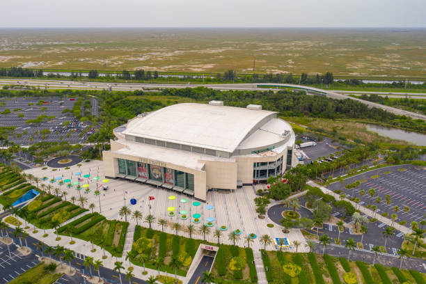 bbnt center sunrise fl sede della squadra di hockey dei florida panthers - city of sunrise immagine foto e immagini stock