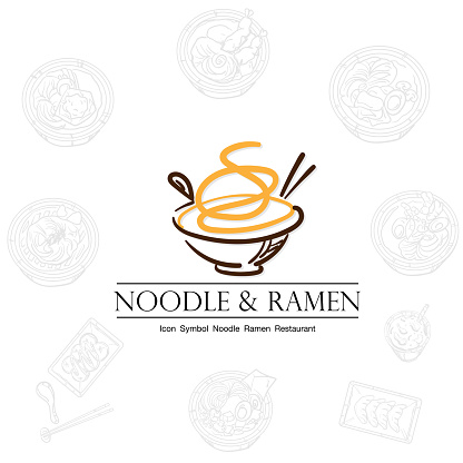 noodle ramen icon graphic restaurant