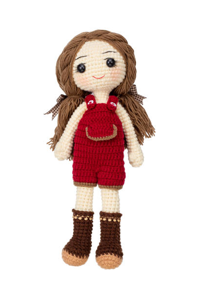 Pretty girl doll crochet by hand make