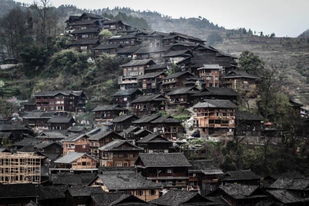 istock Thousand miao villages xijiang 1163651316