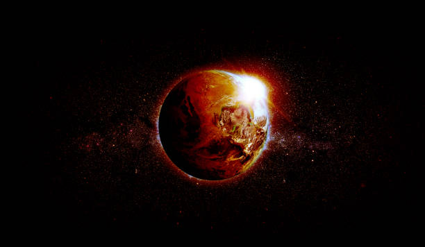 istock Global warming. Elements of this image furnished by NASA. 1163652076