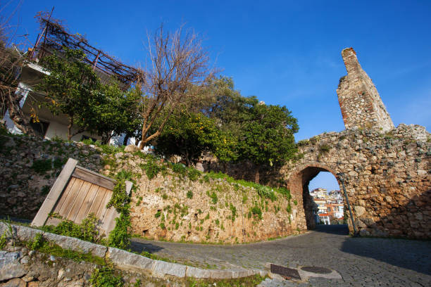 istock Old part of Alanya town 1163653370