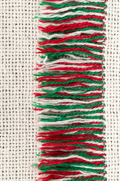 linhas entrelaçadas, textura do weave - twisted yarn - fotografias e filmes do acervo