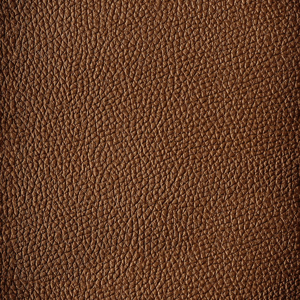 istock Old vintage brown leather texture closeup for background 1163654093