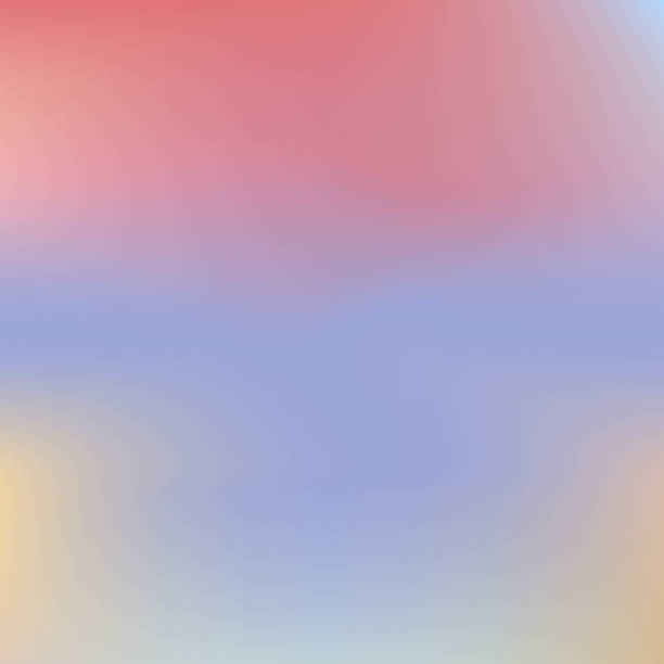 векторный абстрактный многоцветный размытый фон. векторный голографический градиентный фон. - mixing abstract circle multi colored stock illustrations
