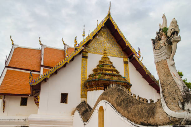 wat phumin tempel,nan,thailand - wat phumin stock-fotos und bilder