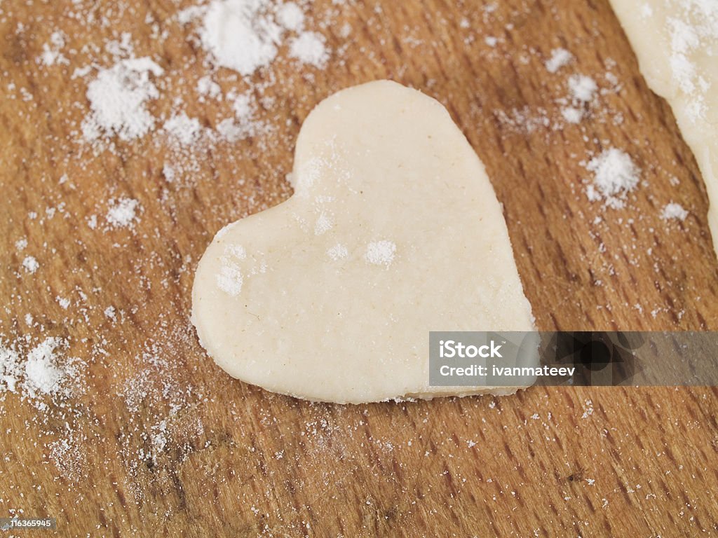 Hausgemachte Valentinstag-Cookies - Lizenzfrei Brotsorte Stock-Foto