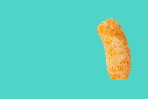 istock Rod Snack tube isolated on green background with space for copy. 1163661832