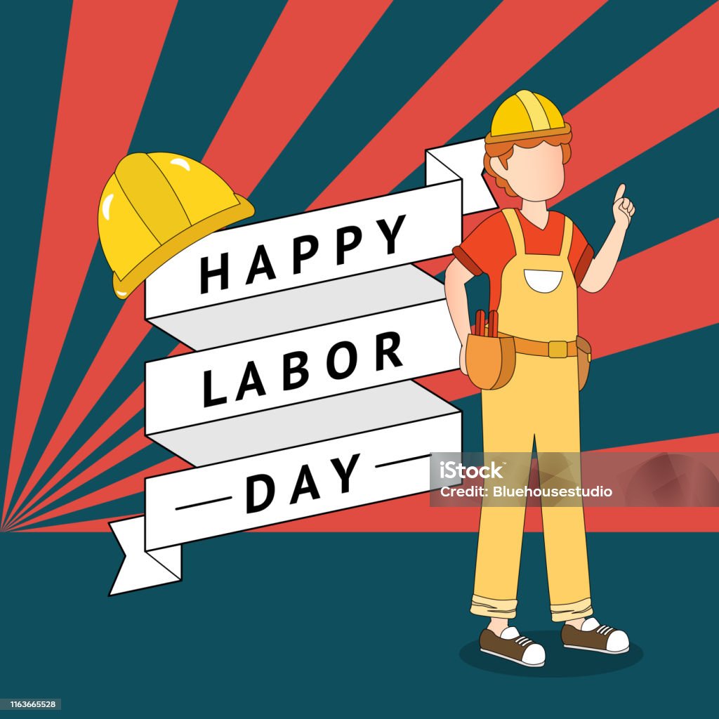 Engineer Cartoon Character For Labor Day Stock Illustration - Download  Image Now - Adult, Architecture, Blue-collar Worker - iStock