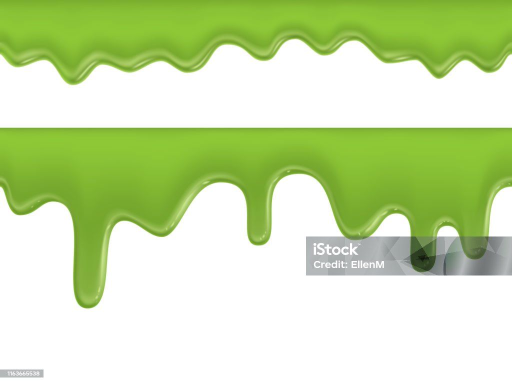 Liquid Pattern Green Seamless Flowing Green Liquid Texture On White Background Stock ...