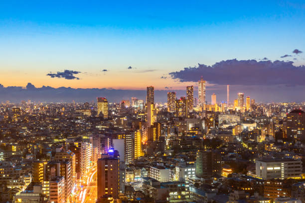 istock Cityscape in Tokyo, Japan 1163678959
